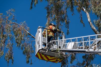 Safety Gear in Use